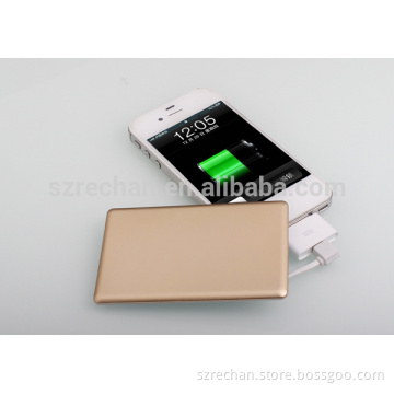 Factory Price Ultra Thin Power Bank for iPhone/smart phones/other digital products